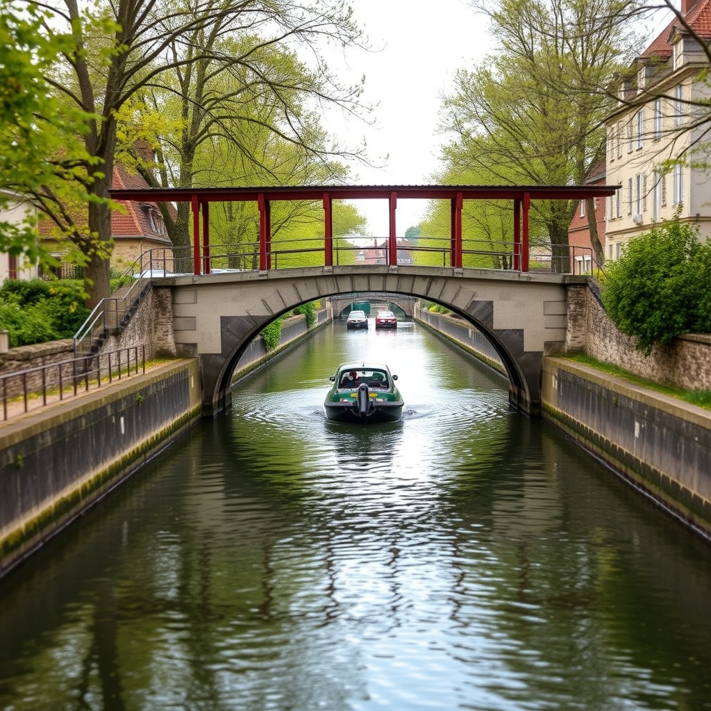 La halte fluviale de Vénizel : porte d'entrée du canal latéral à l'Aisne · Les canaux de l'Aisne en péniche guide pratiq