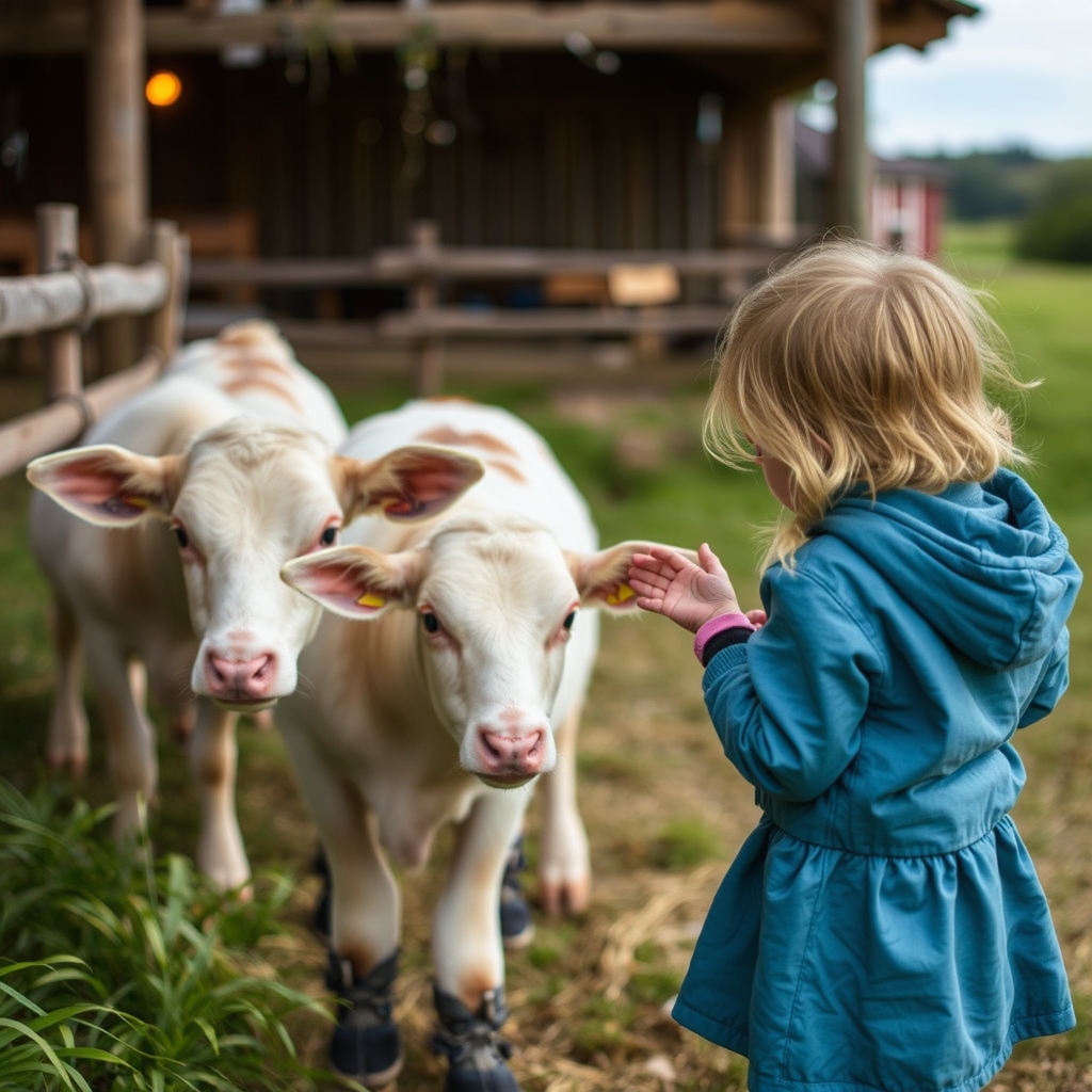 Notre engagement : une ferme pédagogique et responsable · La ferme des Templiers à visiter avec des enfants