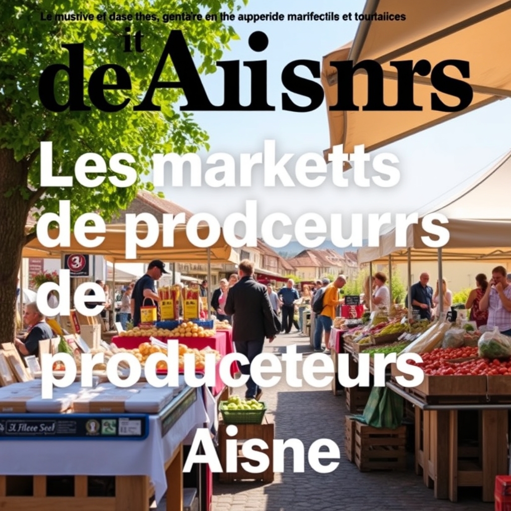 Photo : Marchés de producteurs dans l'Aisne : le guide 2026 des étals du terroir