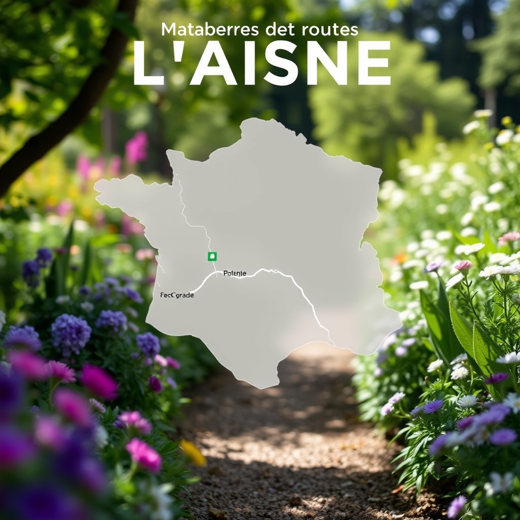 Carte des meilleurs points d'intérêt : planifier sa route des jardins · Meilleure période pour visiter les jardins de l'