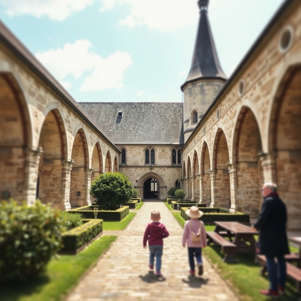Tout savoir pour préparer sa visite à l'Abbaye de Vauclair : accès, horaires et conseils · Visite de l'abbaye de Vauclai